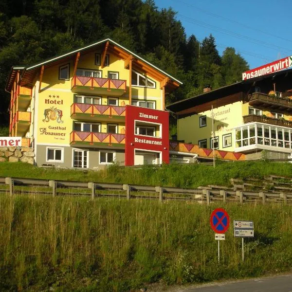 Hotel Posauner, hotel v destinácii Sankt Veit im Pongau
