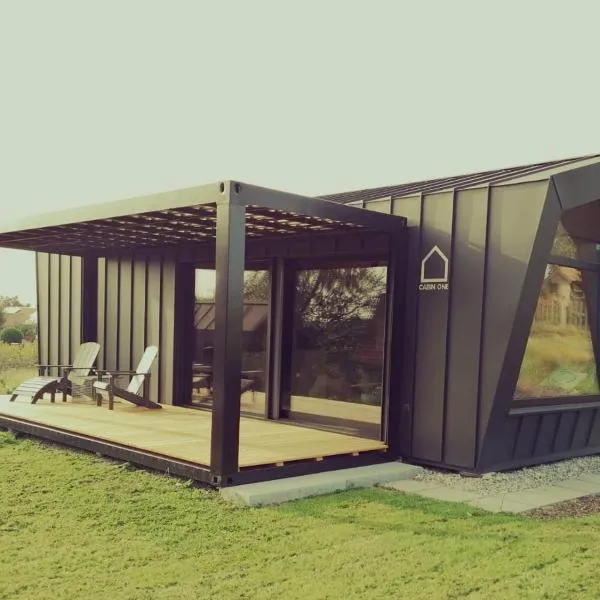 Tiny House 2 im Allgäu mit gr. Garten, Randlage, ξενοδοχείο σε Bad Wurzach