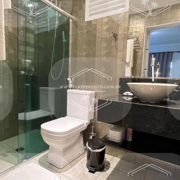 Flat Perfeito Flat Amarilis em Riviera São Lourenço com café da manhã e enxoval completo toalhas praia e piscina com trocas - Foto 3