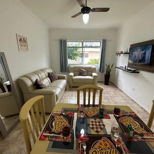 Apartamento uma quadra do mar- Praia da Enseada - melhor do Guarujá