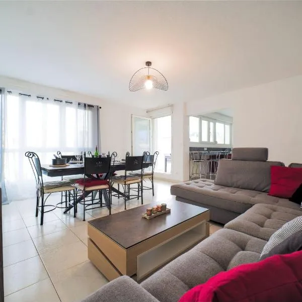 Appartement lumineux, 80m², proche des Vosges, viešbutis mieste Tanas