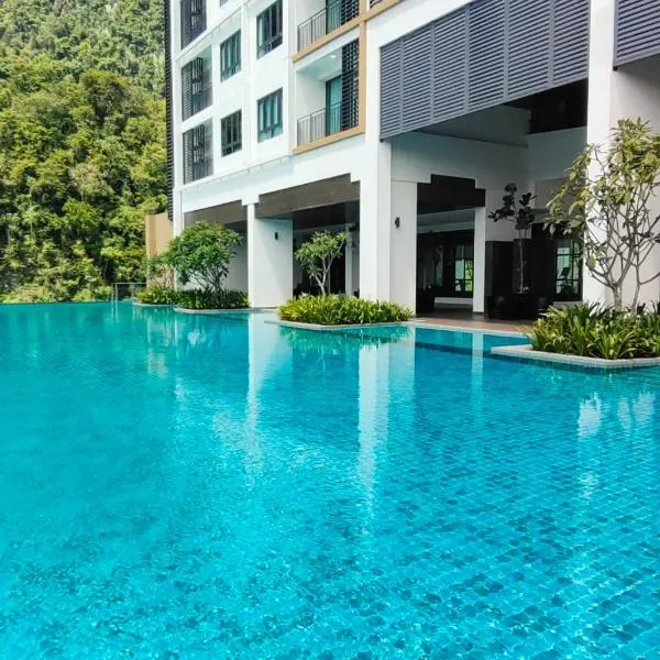 Sunway Onsen Suites - Theme Park Tambun Ipoh by Ryokan Management, hotel v destinaci Tambun