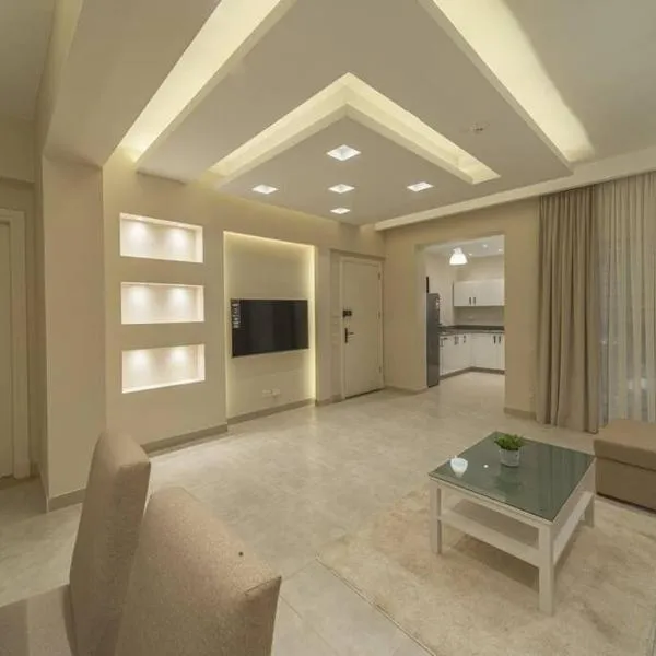 Luxurious One-Bedroom Suite Pyramids Giza, hotel v destinaci Giza