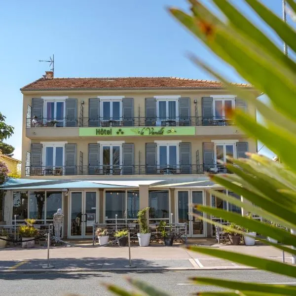 Hôtel du Bord de Mer "Le Vanillé", hotel in Cagnes-sur-Mer