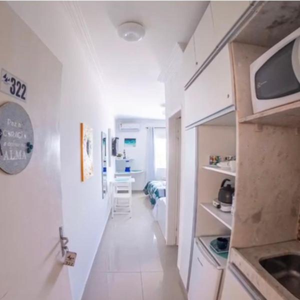 Flat no Apart Hotel Marinas beira mar - Foto 2