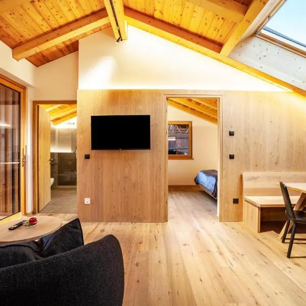 Huetterhof Apartement Herbischt, hotel en Caines