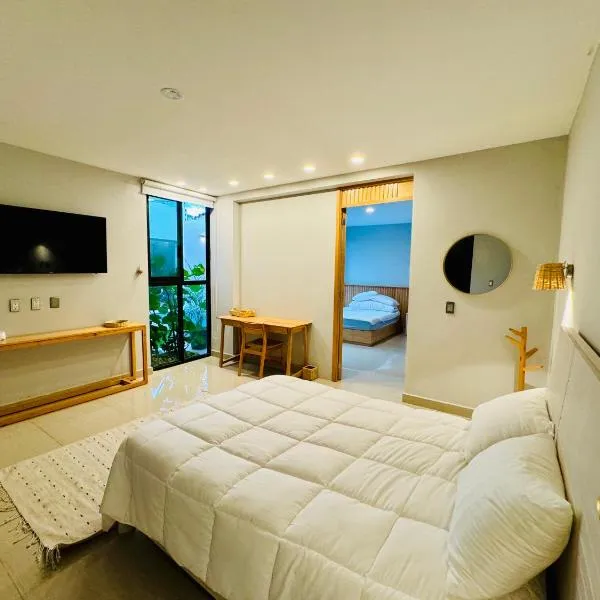 Casa Mosso con alberca y cochera、オアハカのホテル