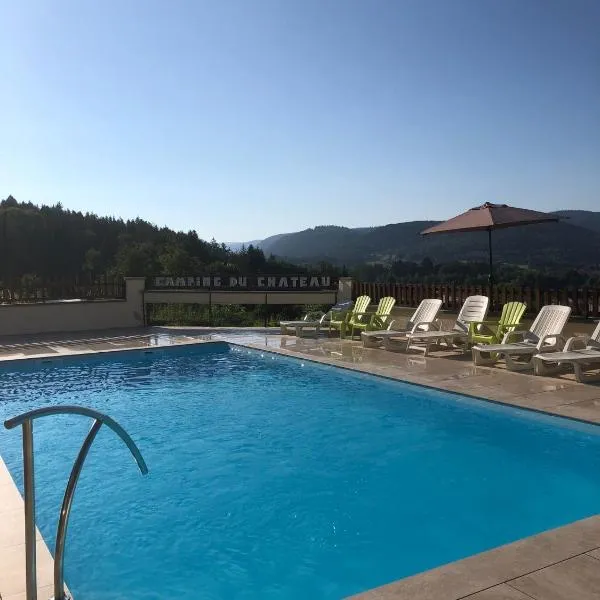 Camping du Château, hotel v destinaci Granges-sur-Vologne