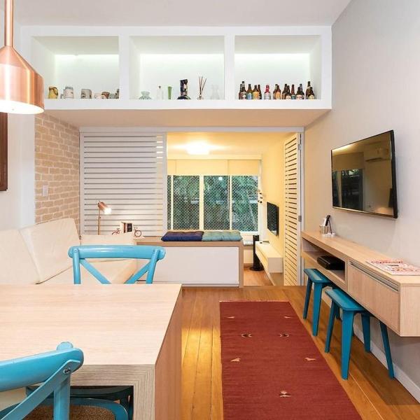 Loft Charmoso com Ar-Condicionado, SmartTv, Wi-Fi em Condomínio frente mar