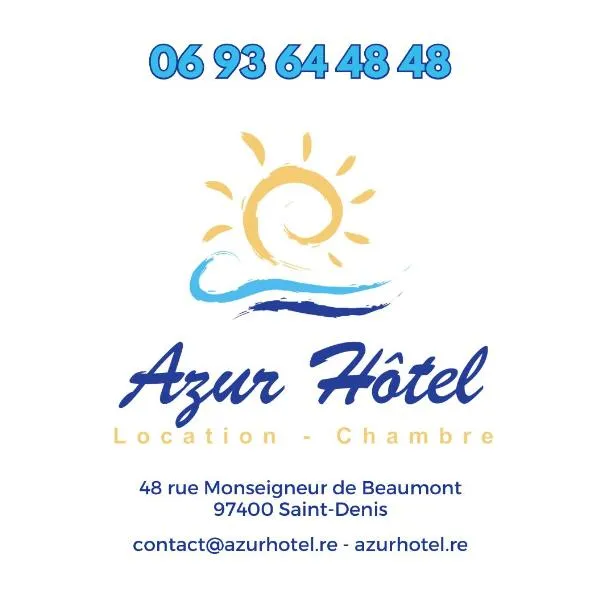 AZUR HOTEL, hotel a Saint-Denis