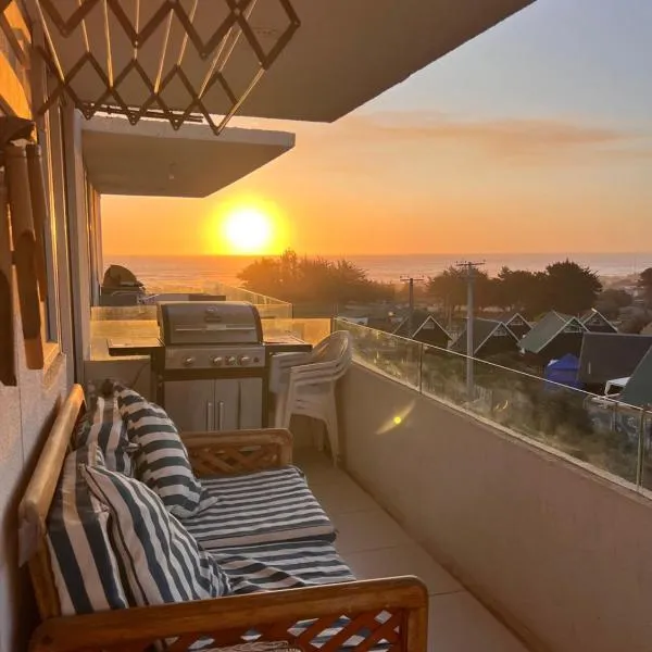 Departamento vista al mar, khách sạn ở El Tabo