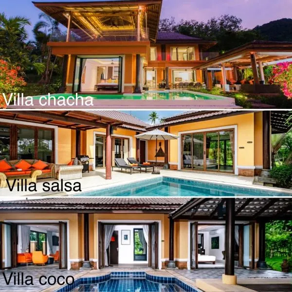 VILLA Chacha VILLA Coco VILLA Salsa RESORT APOLLONIA, hotel v destinaci Ko Yao Noi