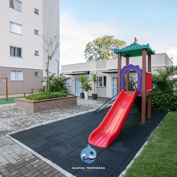Apartamento a 150m da PRAIA com Ar-condicionado, Wi-Fi Condomínio com PISCINA, quadra de esportes Playground infantil a 15 minutos do Beto Carreiro - Foto 3