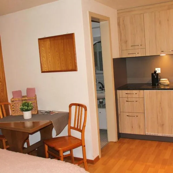 5Min Walk To Audi FIS Ski World Cup Swiss Studio, hotel en Adelboden