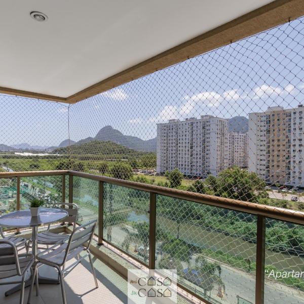 2 Apartamentos Individuais de 3 QUARTOS com ESTACIONAMENTO em Condomínio com PORTARIA 24h, Sauna e Parquinho Infantil - Apartamento com Ar Condicionado, SmarTV, Wi-Fi 120 mbps e Cozinha Completa - Foto 4