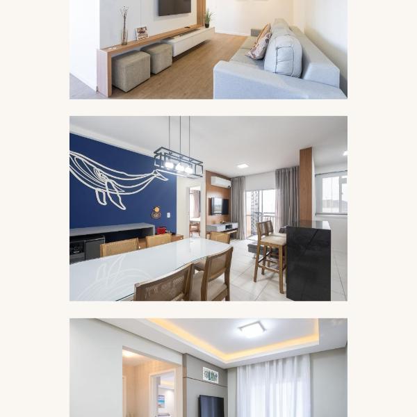 Apto a 150m DA PRAIA e 15min BETO CARREIRO com WI-FI, PISCINA, PORTARIA 24h, PLAYGROUND INFANTIL, QUADRA DE ESPORTES sacada com CHURRASQUEIRA e vaga de GARAGEM