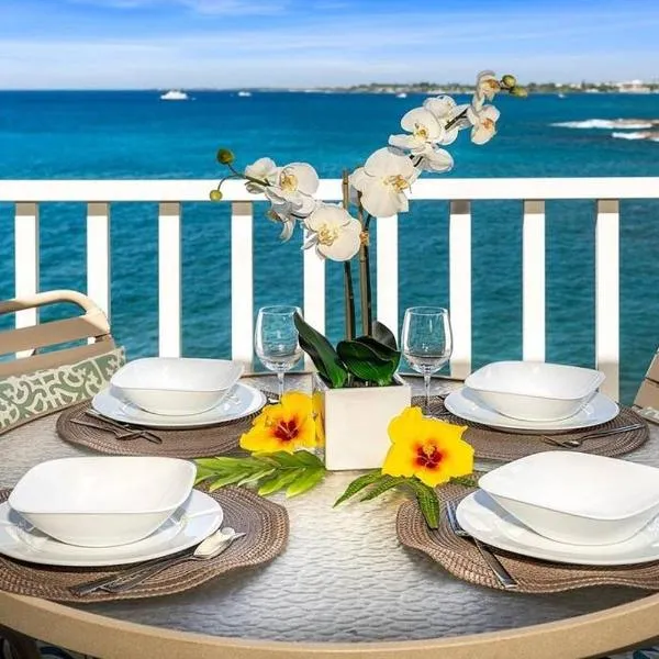 Ocean Echoes: Kona’s Oceanfront Family Oasis, hotel v destinaci Kailua-Kona