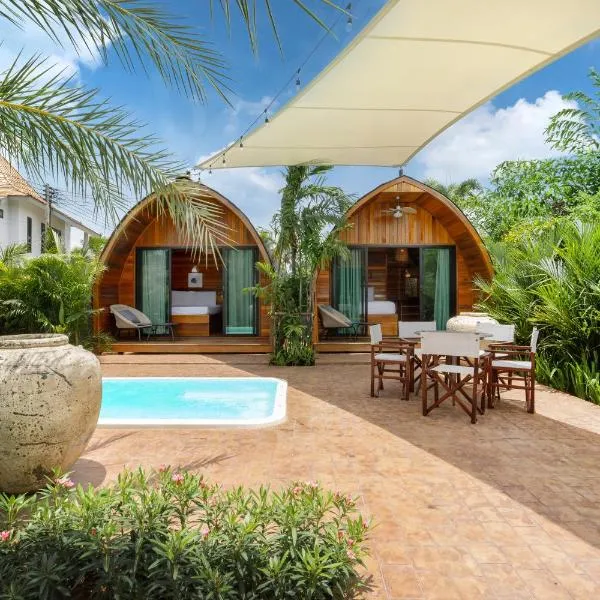 Tropical Chalet 2BR Villa Pasak Paradise 1 with Private Pool, Laguna 10 min drive, hotel en Ban Pak Lak