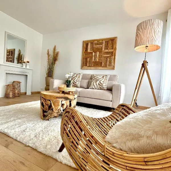 Appartement confortable entre Paris et Versailles โรงแรมในVille-dʼAvray