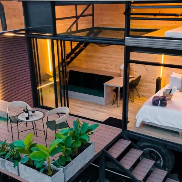 Ecohotel Monte Tierra Habitaciones y Glamping, Hotel in Filandia