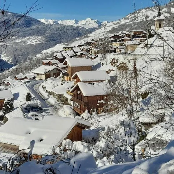 Ski Chalet - Chez Helene Ski fb: Aigueblanche şehrinde bir otel