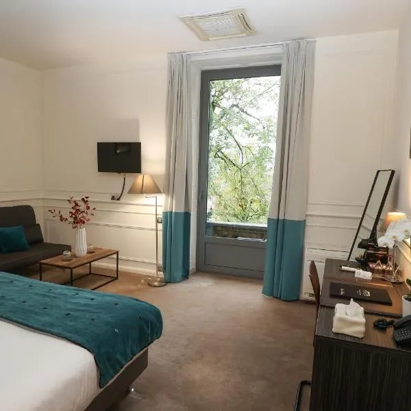 Hôtel Château de Lacan, hotel v destinácii Brive-la-Gaillarde