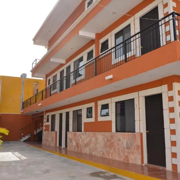 Terracota Corner Rooms, hotel i Campeche