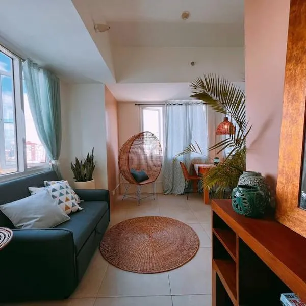 Viesnīca 1BR Calyx Residences by Hooga Home 3minutes walk to Ayala Center Cebu pilsētā Carreta