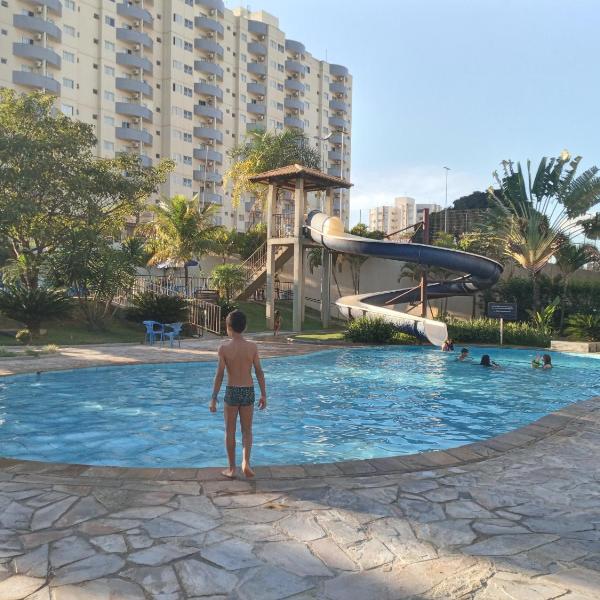 Express Caldas Novas Flat B-119 - Conforto e lazer para toda Família