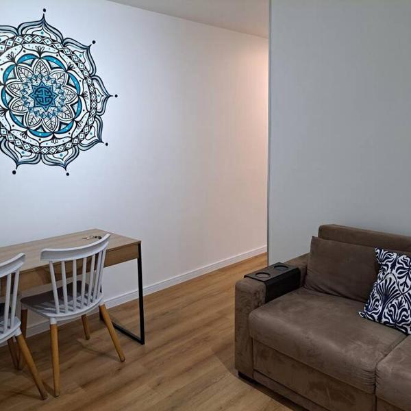 Studio 205-confortável, completo e com varanda - Foto 4