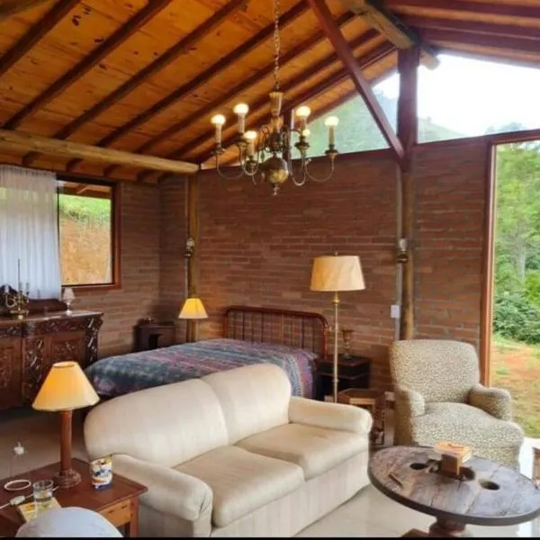 Cabana em Sao Francisco Xavier com linda vista, hotel v destinaci São Francisco Xavier