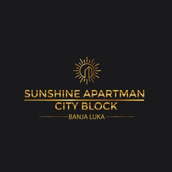 SunShine Apartman CityBlock, hótel í Čelinac