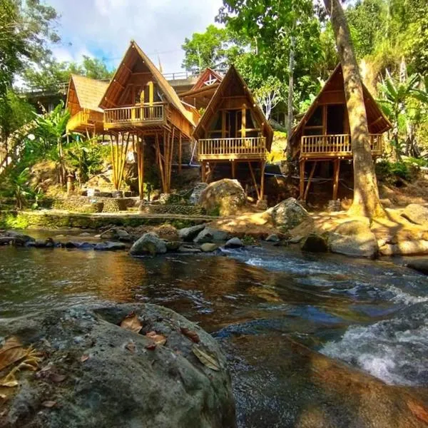 Aksha Riverside Ubud, hotell sihtkohas Tampaksiring