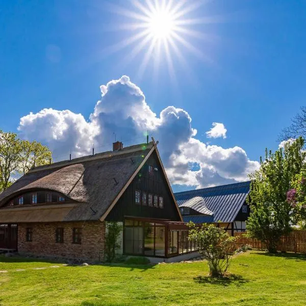 Ferienhaus Rotkehlchen Lieper Winkel, Rankwitz, hotel em Grüssow