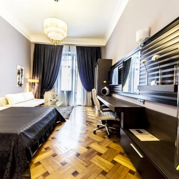 Matei Corvin Deluxe Apartment、クルジュ・ナポカのホテル