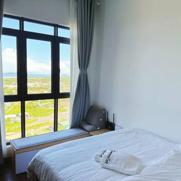 K Avenue Seaview Nearby Kota Kinabalu Airport Free Car Park & Water Filter, hotel in Kota Kinabalu