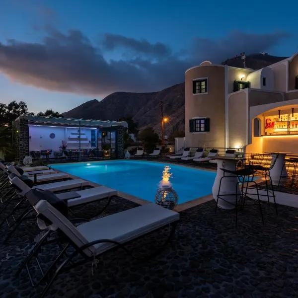 Villa Anemomilos Perissa, hotel in Perissa