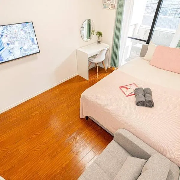 新宿区歌舞伎町舒适露台房源徒步3分钟地铁站, hotel em Tóquio