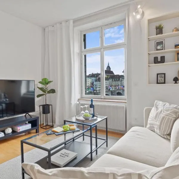 True Basel - Stadtwohnung I Rheinblick, hotell sihtkohas Basel