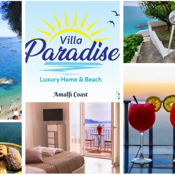 Villa Paradise (Amalfi Coast - Luxury Home - Beach), hotel v destinaci Vietri