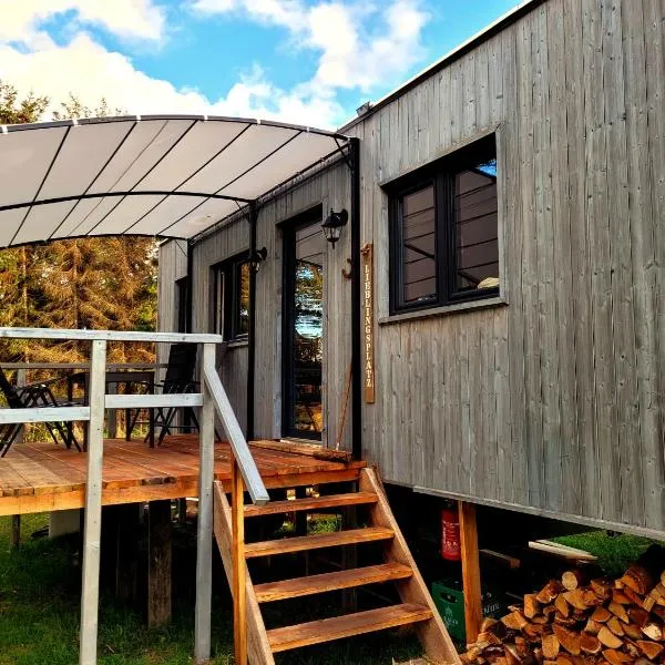 NEU Luxuriöses Tinyhaus Ferienhaus FREYR einmalig in Lübbenau, hotel v destinaci Klein Klessow