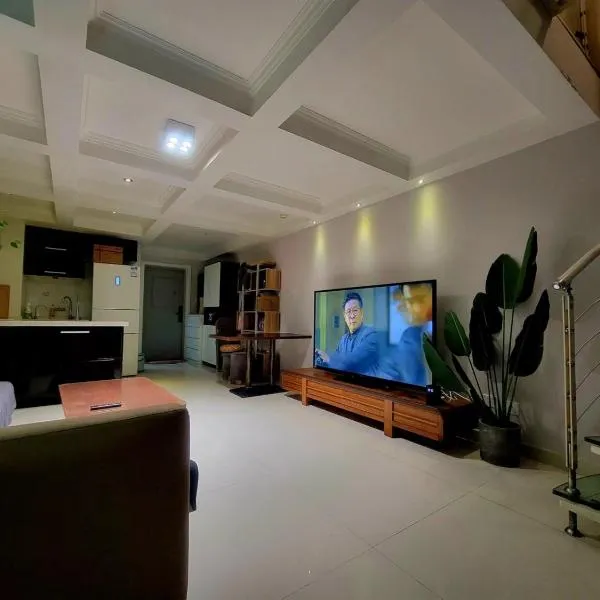 Chaoyang Joy City Hardcover Apartment, hotel v Pekingu