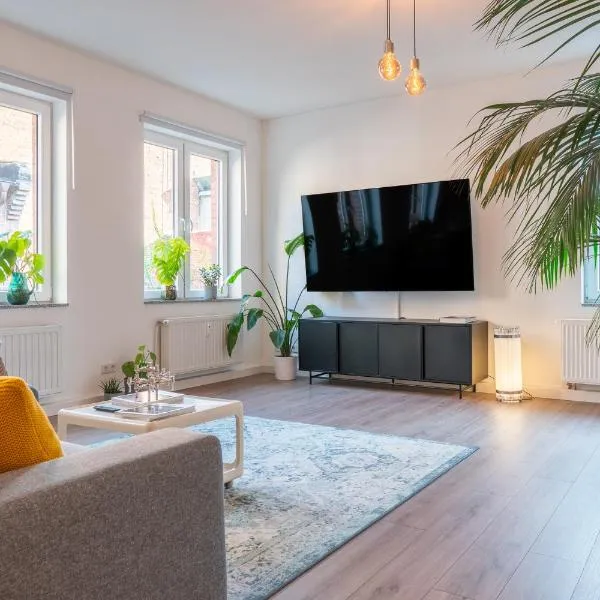 Luxuriöses Apartment, 10min Innenstadt, Parkplatz, hotel in Erfurt