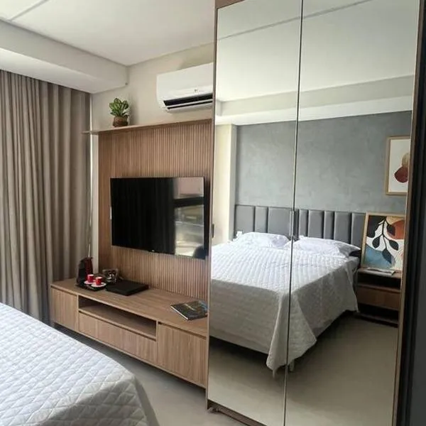 Flat Encantador "Localização Privilegiada e Estilo Sofisticado"