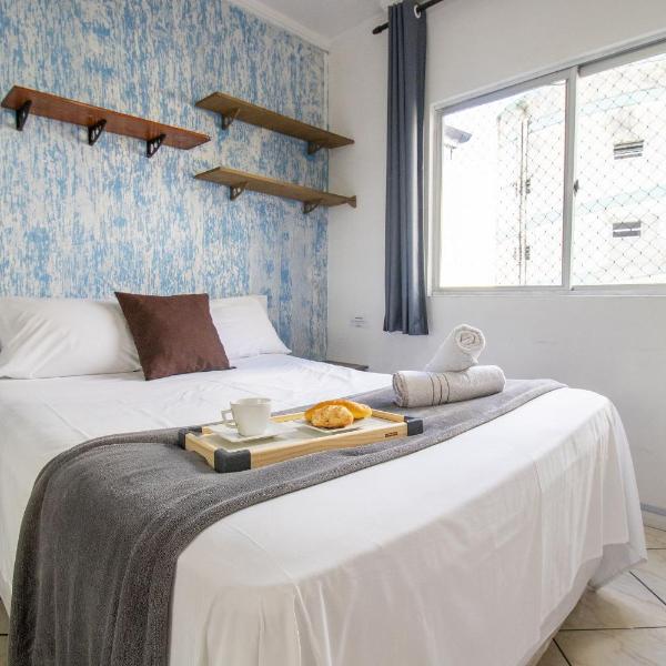 VPR23 - Quadra mar, 1 Dorm, 180m da praia, Wi-Fi