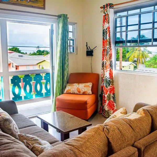 Cozy Modern Upstairs 2 Bed A/C Apt Near 2 Everything, hotel en Saint Phillip