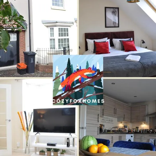 Beaney View House - Modern, Comfortable Spacious 4 Bedrooms Ensuites House with Free Wifi and Parkings, hotel v destinaci Swindon