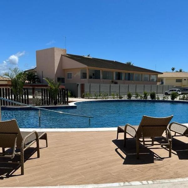 Village à beira-mar ,piscina, limpeza inclusa, em Vilas do Atlântico - Foto 4