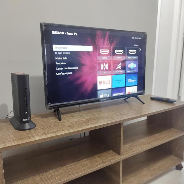 Ap 2 quartos amplos, com Ar condicionado central, Internet, Netflix e Garagem privativa - Foto 5
