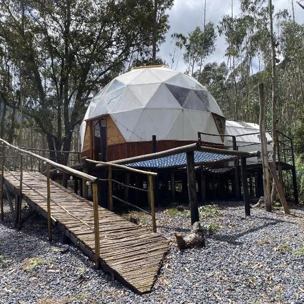 La Roca Glamping, hotell sihtkohas Arcabuco